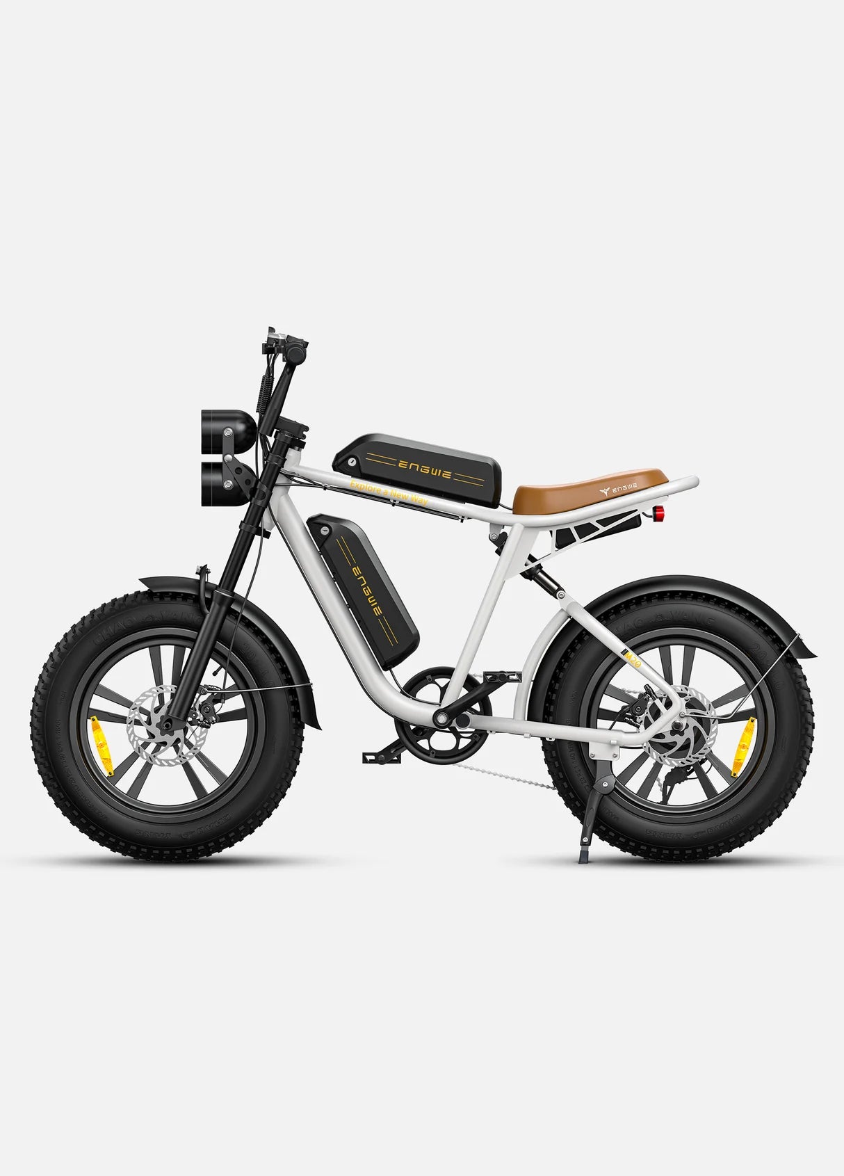 Cyclezap ENGWE M20 White Dual