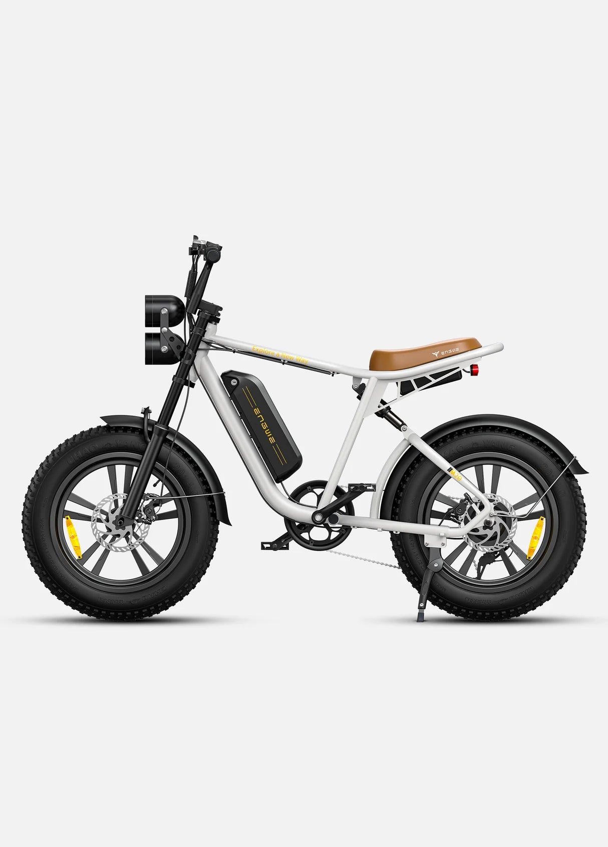 Cyclezap ENGWE M20 White Single